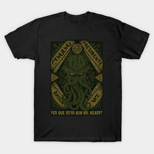 Cthulhu President T-Shirt by RedBug01